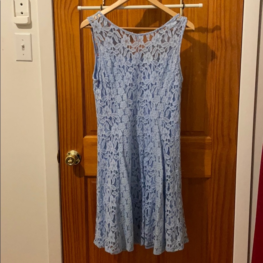 Light blue dress